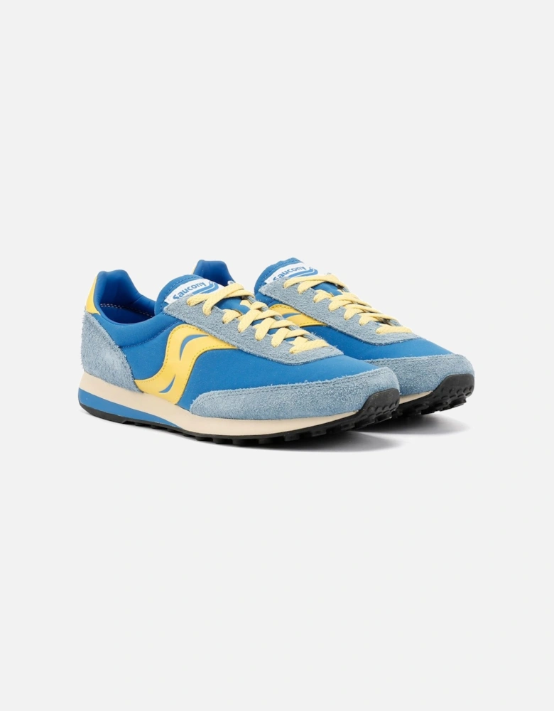 - S70883-1 UNISEX TRAINER 80 OG BLUE/MUSTARD