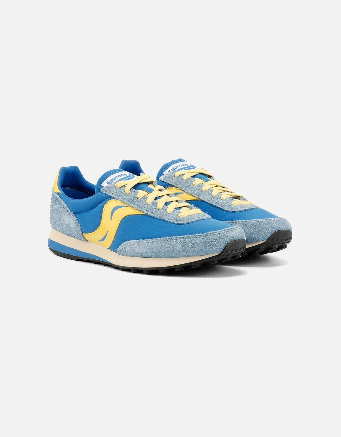 Trainer 80 Original Blue/Mustard Trainers, 9 of 8