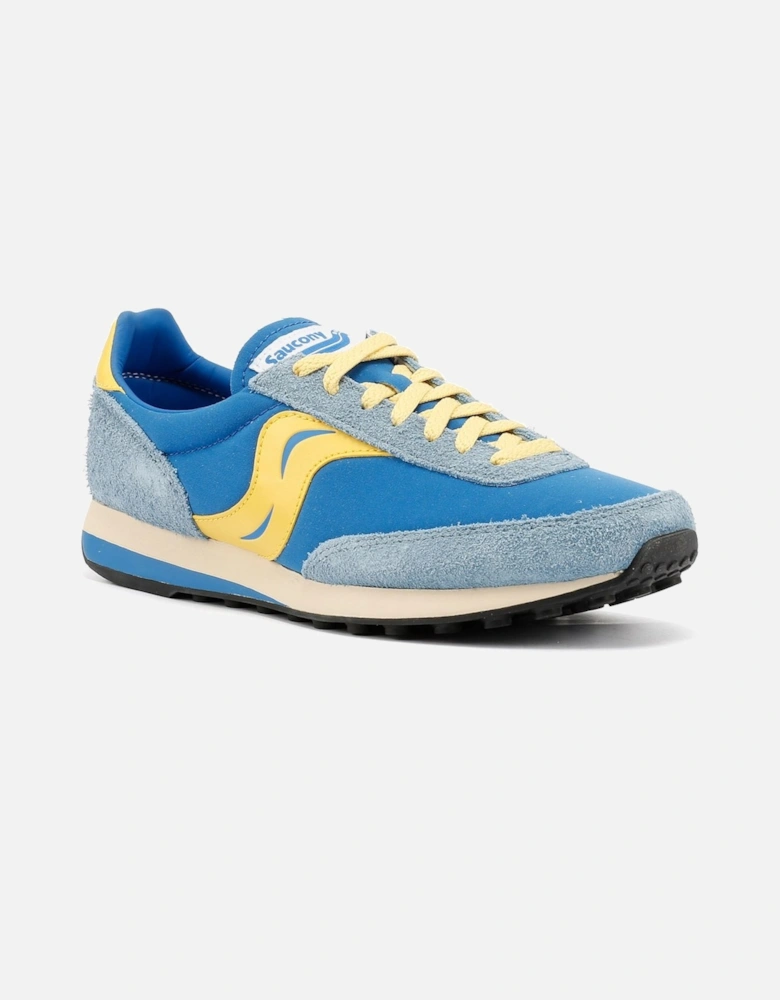 - S70883-1 UNISEX TRAINER 80 OG BLUE/MUSTARD