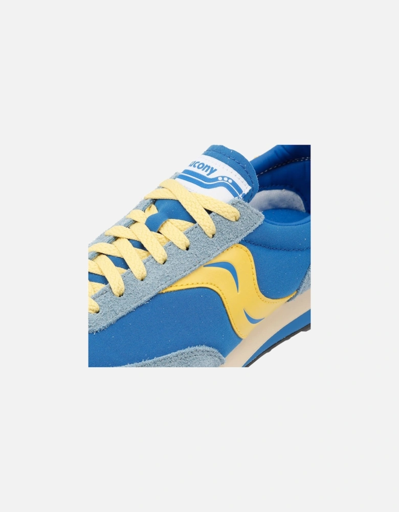 - S70883-1 UNISEX TRAINER 80 OG BLUE/MUSTARD