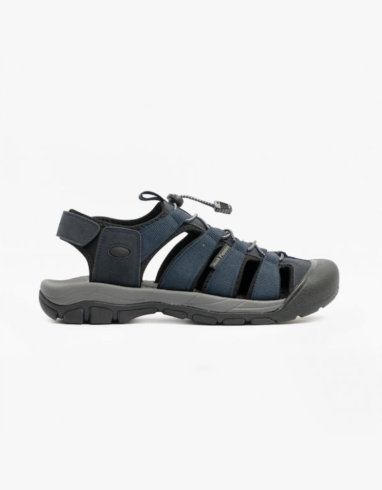 PERU Mens Bungee Sandals Navy