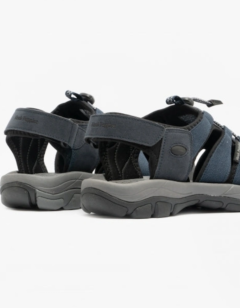 PERU Mens Bungee Sandals Navy