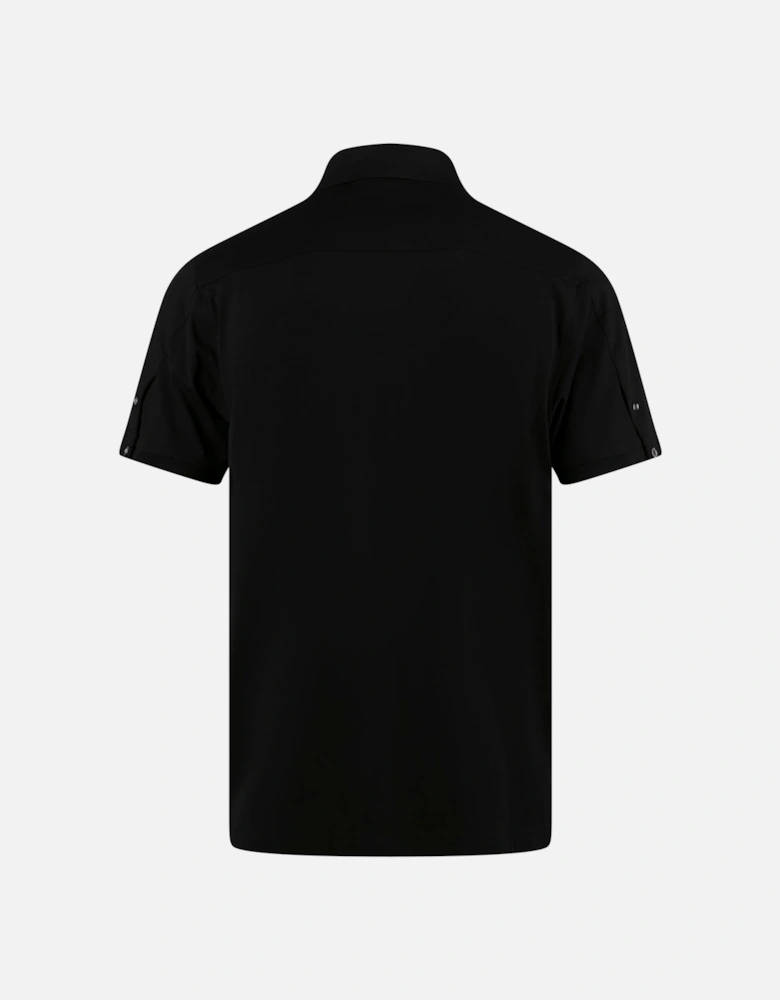 LUKE1977 Neville Short Sleeve Shirt - Black