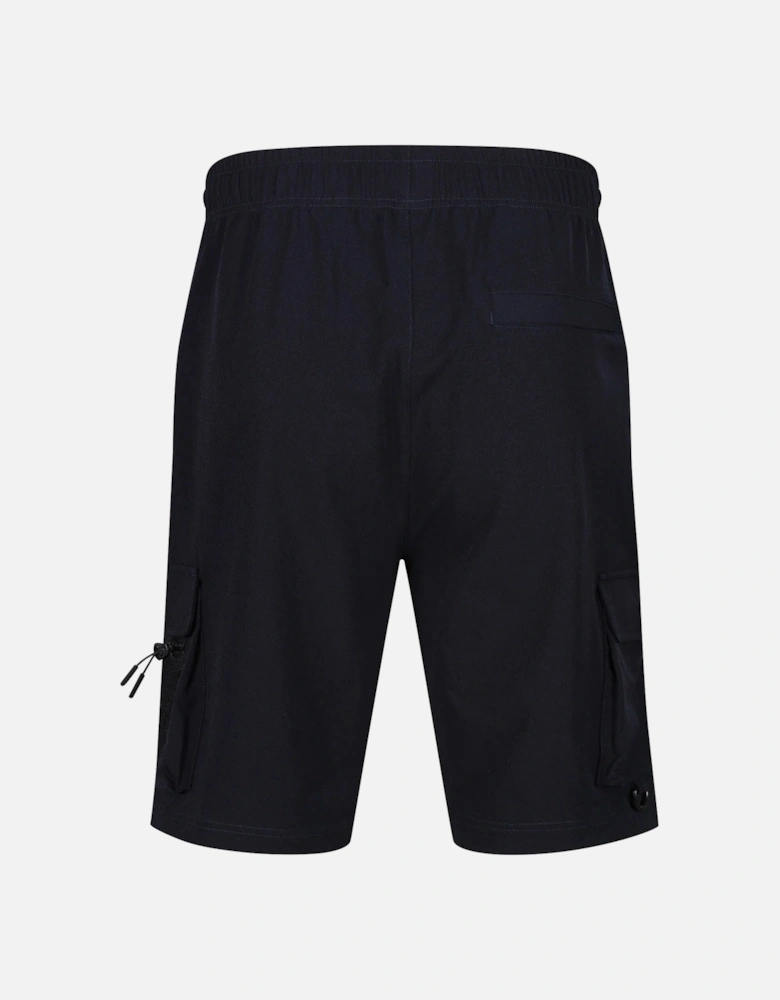 LUKE1977 Optimize Woven Cargo Shorts - Navy Blue