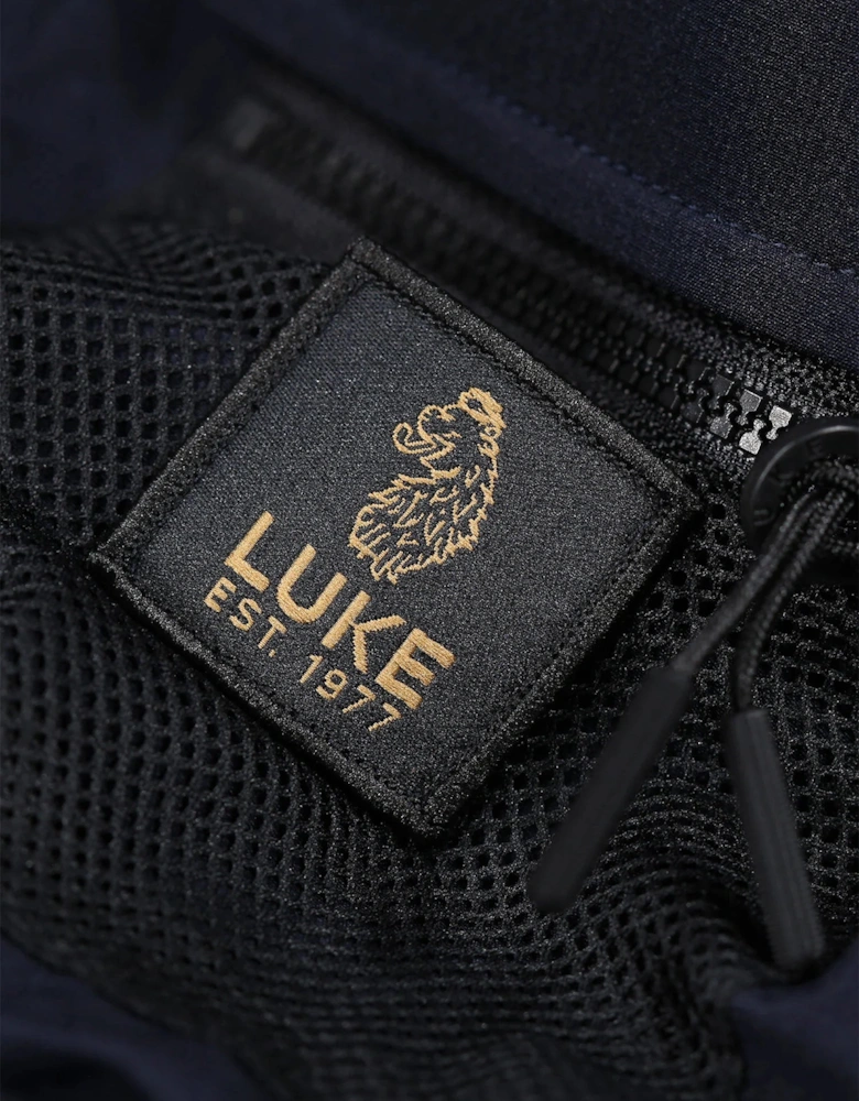 LUKE1977 Optimize Woven Cargo Shorts - Navy Blue