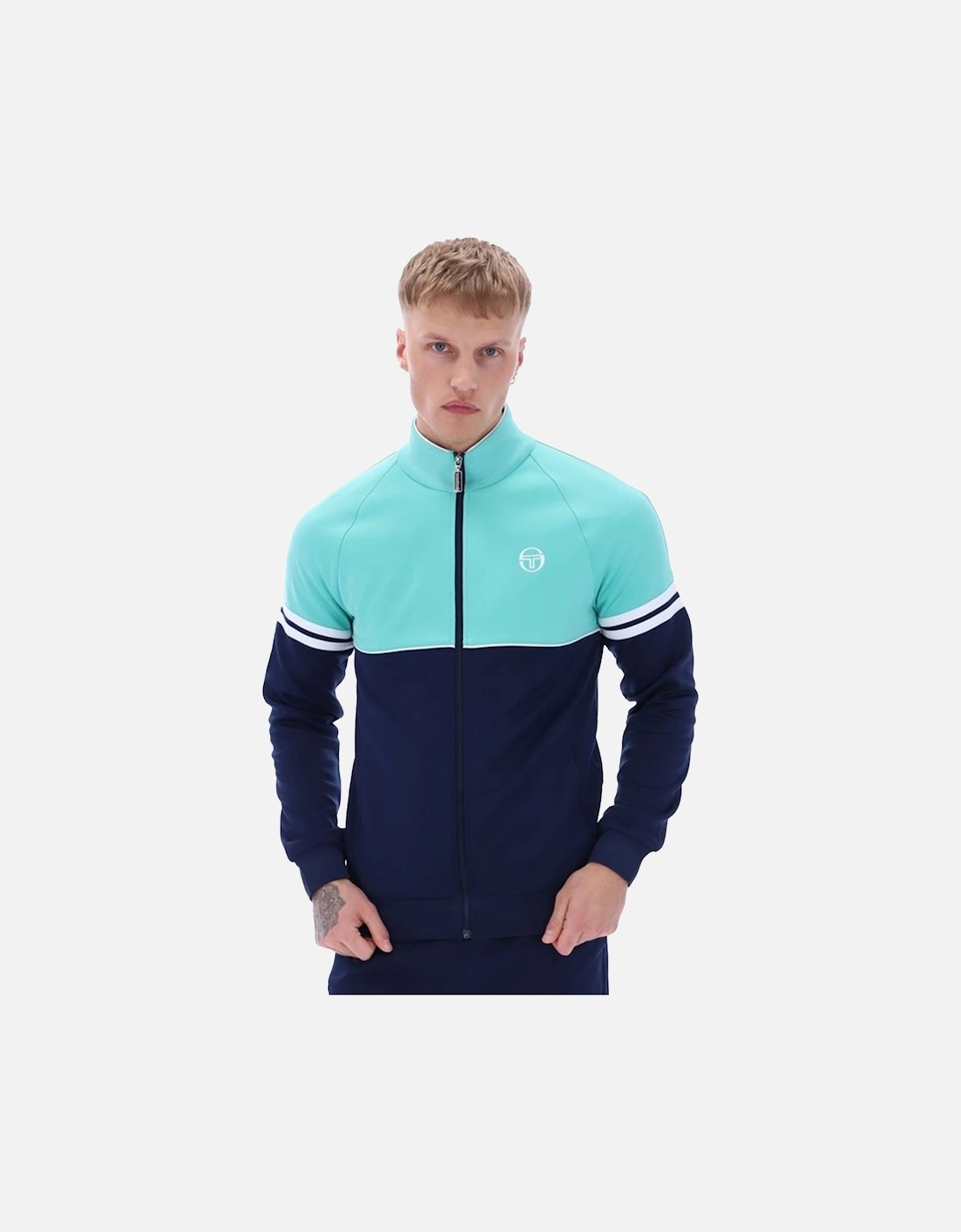 Orion Track Top Jacket Pool Blue/Maritime Blue/White