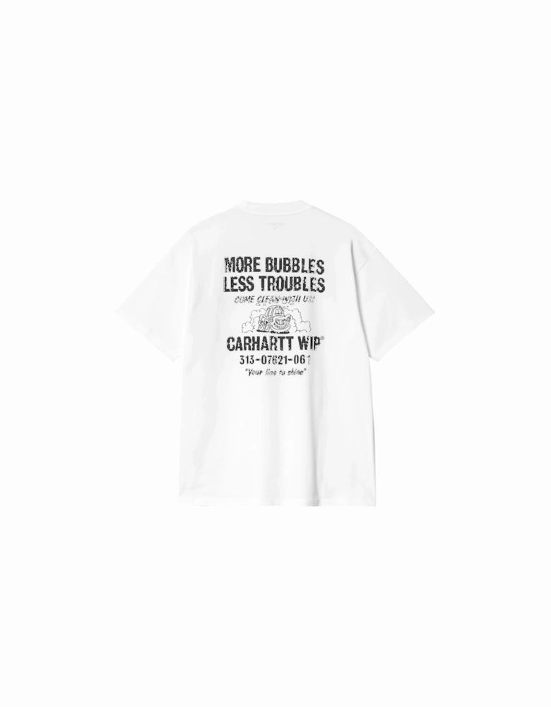 Less Troubles T-Shirt - White