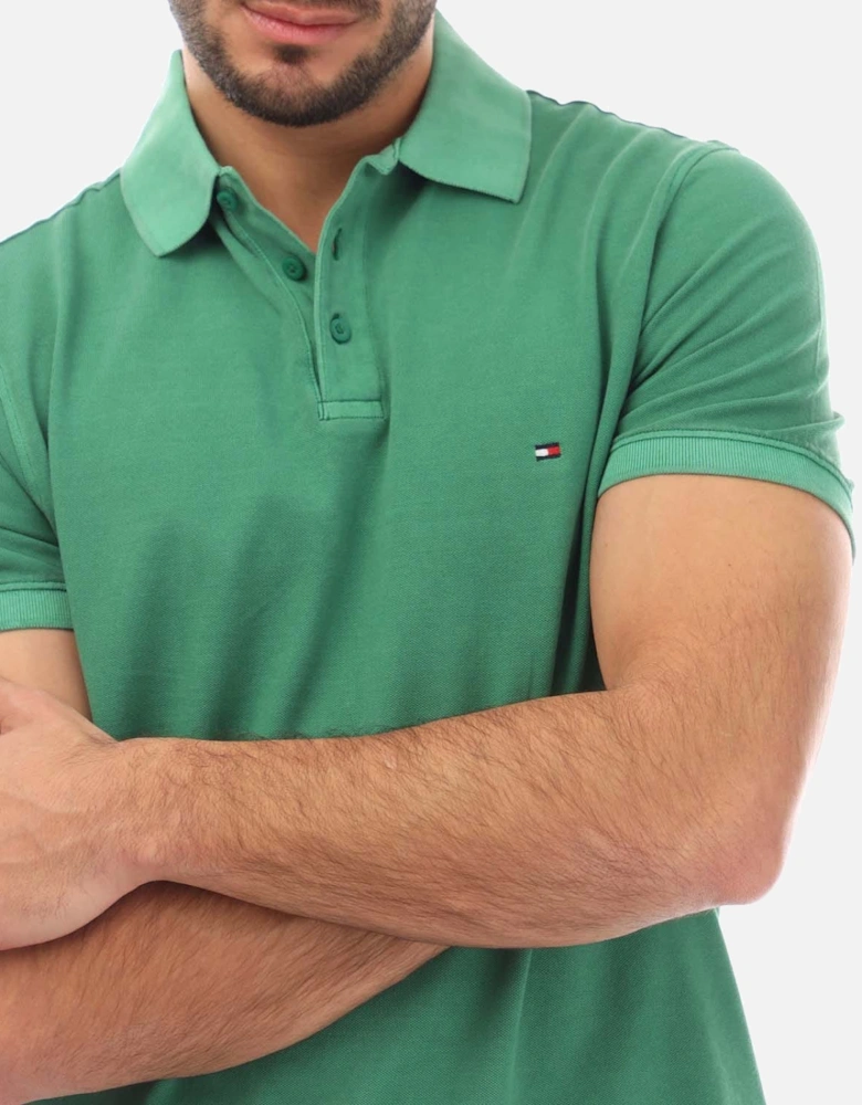 Garment Dye Regular-Fit Polo Shirt