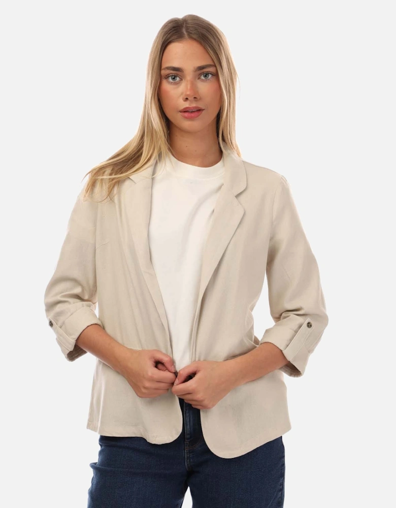 Jesmilo Linen Blend Loose Blazer