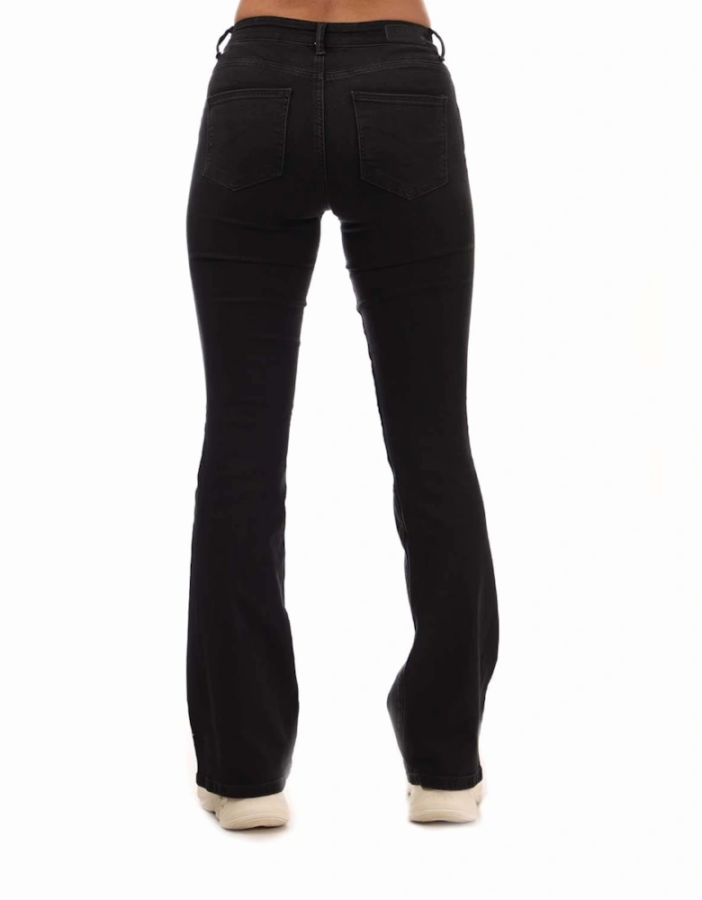 Ann Mid Rise Flared Jeans