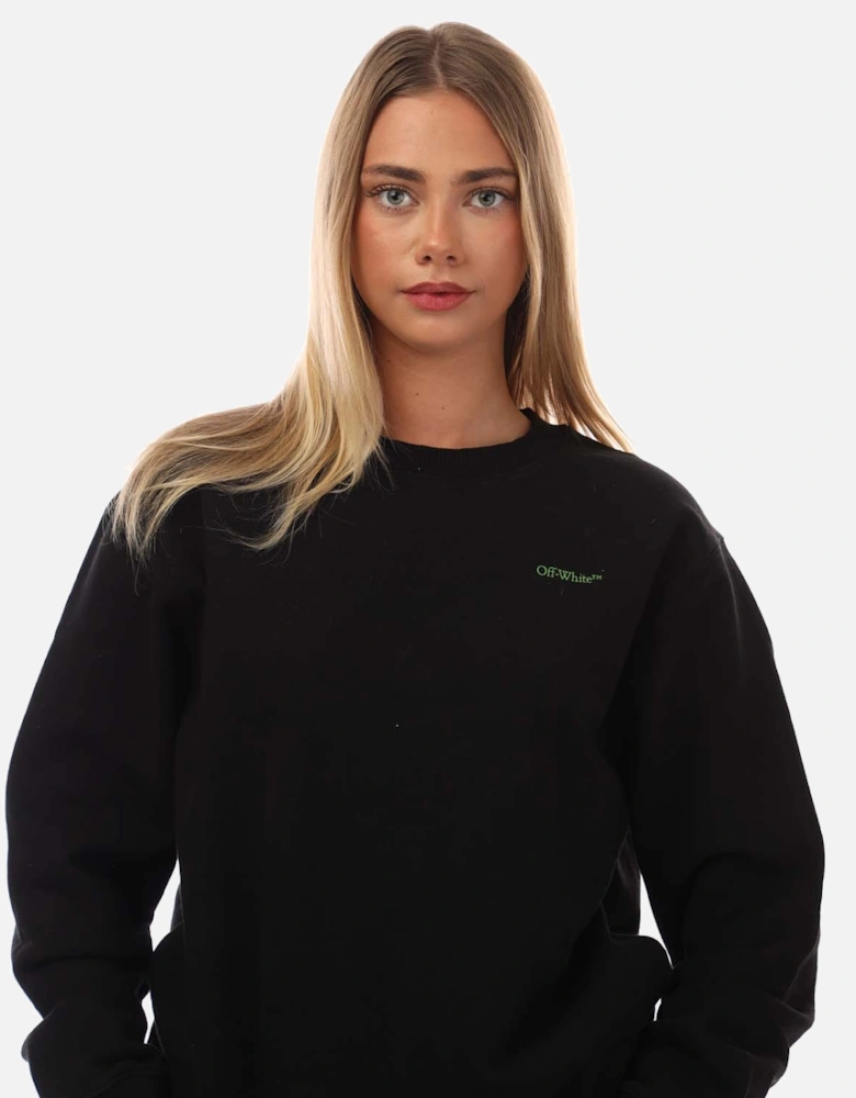 Blurred Arrow Regular Crewneck Sweatshirt