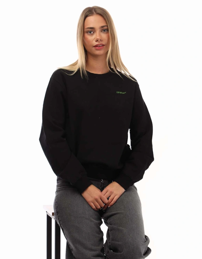 Blurred Arrow Regular Crewneck Sweatshirt