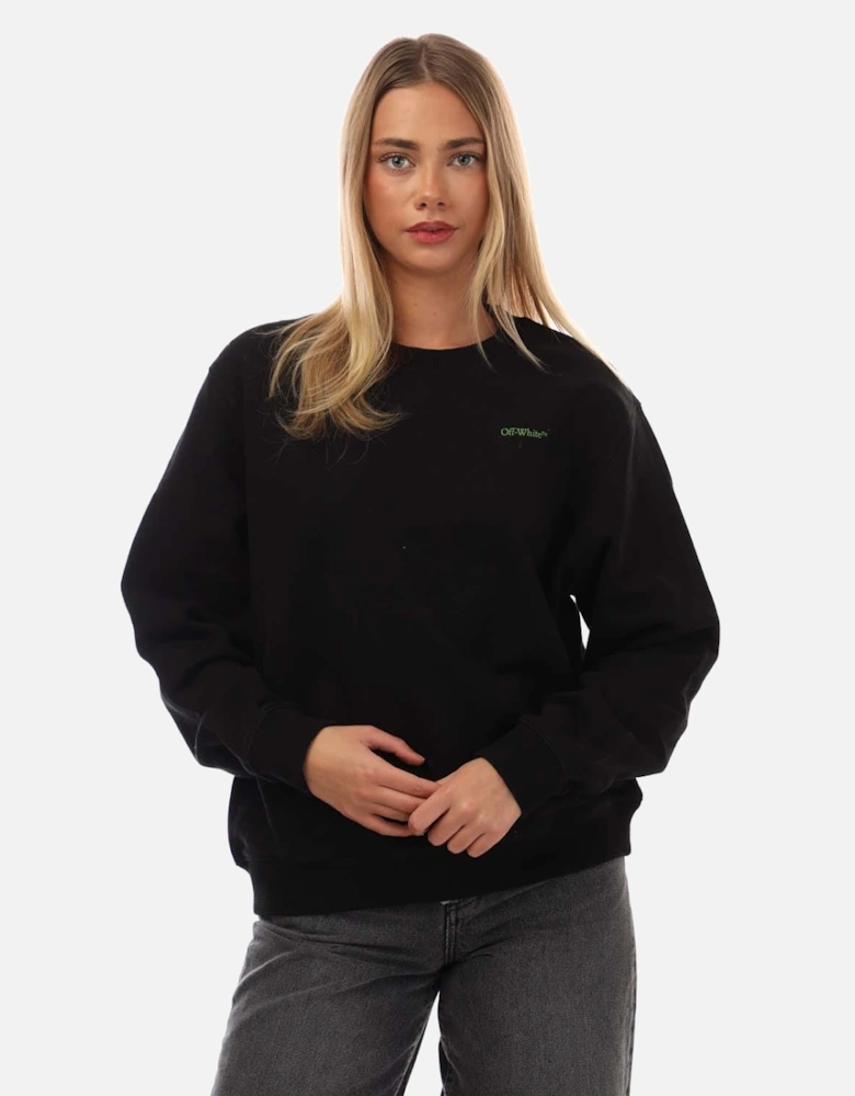 Blurred Arrow Regular Crewneck Sweatshirt