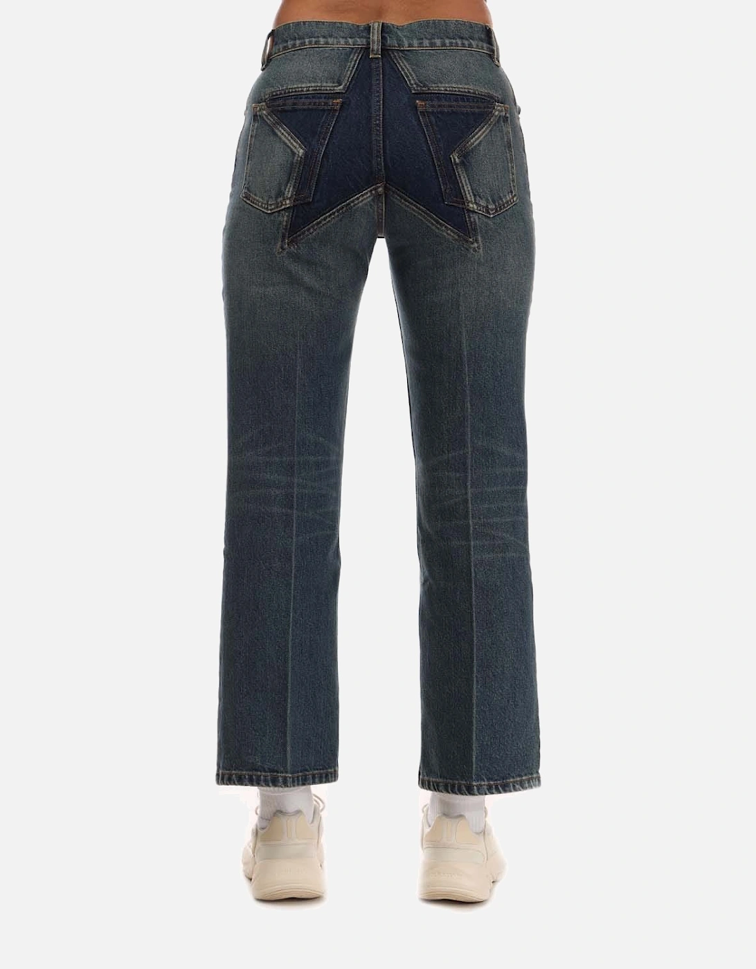 Star Flared Denim Jeans