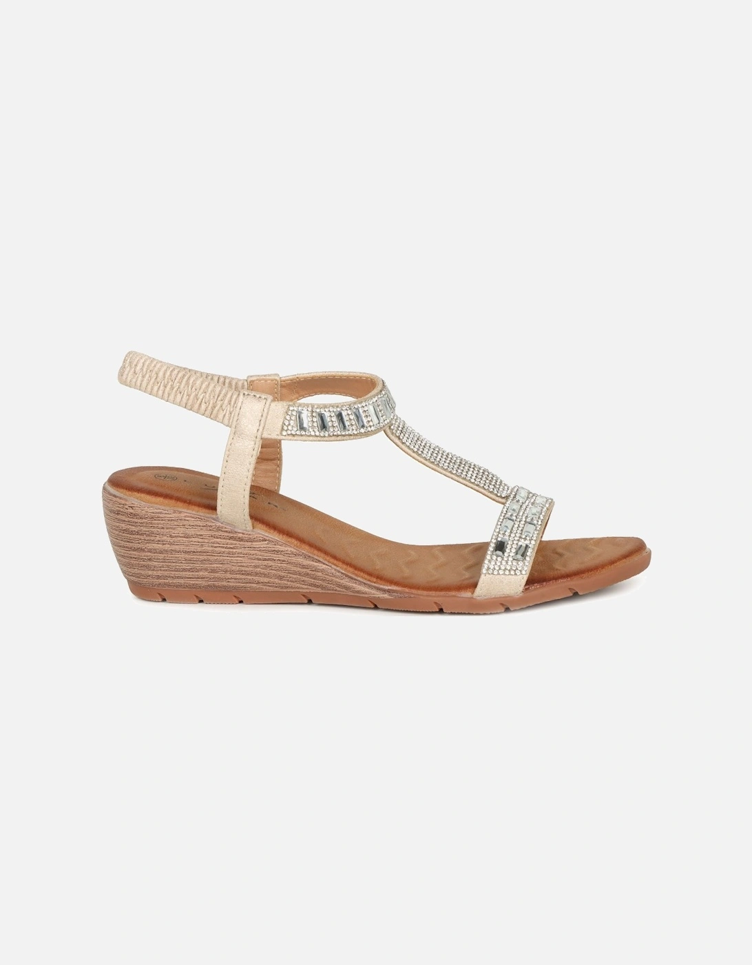 Macie Womens Wedge Heel Sandals