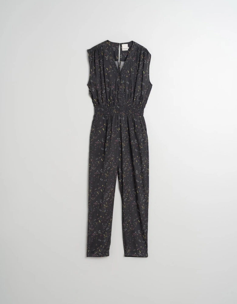 Mono Floral Jumpsuit