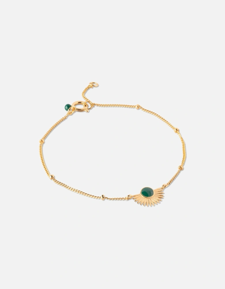 Soleil Bracelet Petrol Green