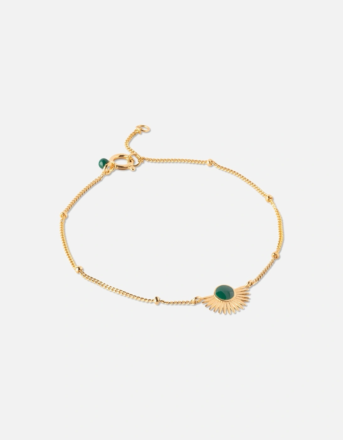 Soleil Bracelet Petrol Green, 3 of 2