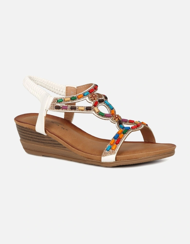 Epsom Womens Wedge Heel Sandals