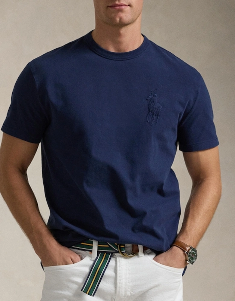 Big Pony Logo Cotton-Jersey T-Shirt