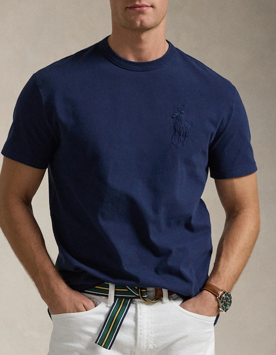 Big Pony Logo Cotton-Jersey T-Shirt, 2 of 1