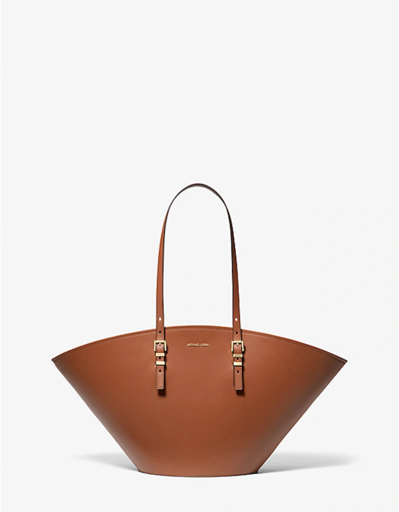 Isa Large Leather Tote Bag