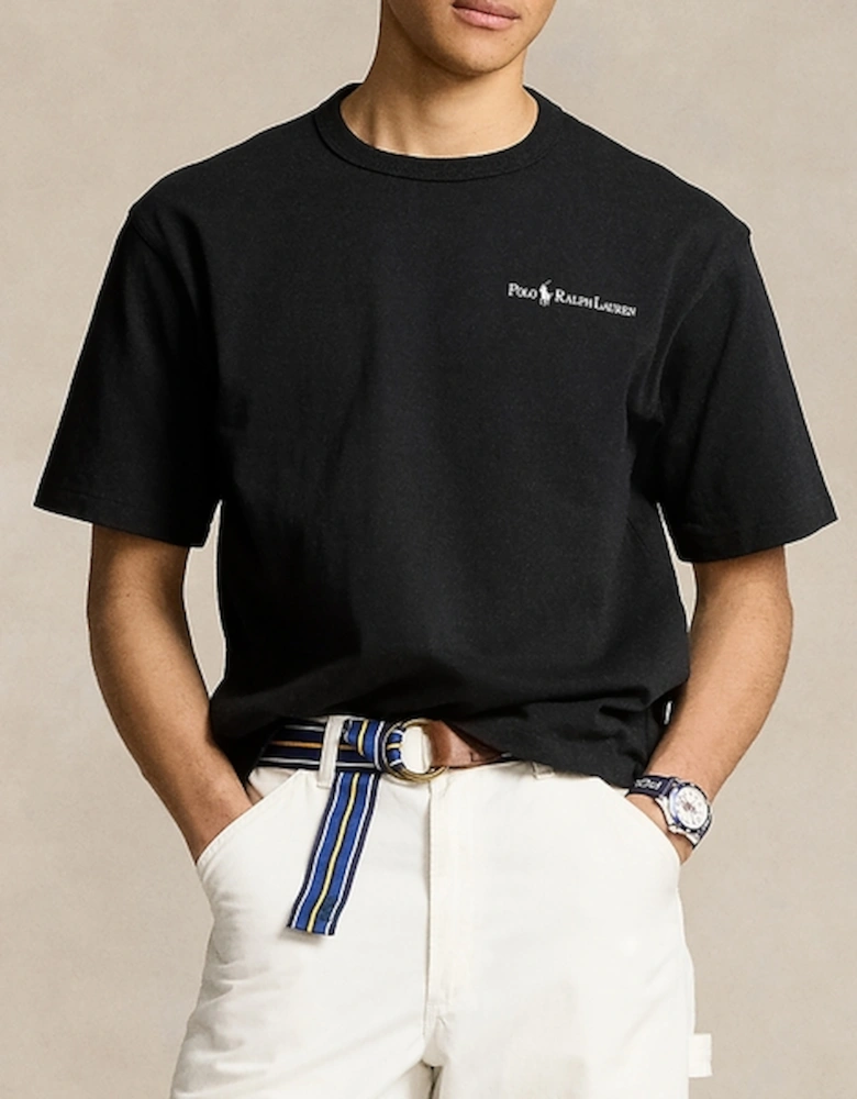 Printed Logo Cotton-Jersey T-Shirt