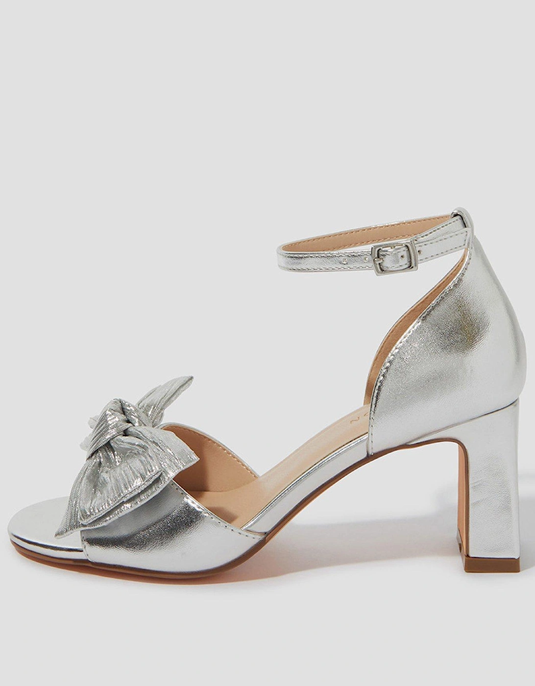 Taya Bow Sandal - Silver, 2 of 1