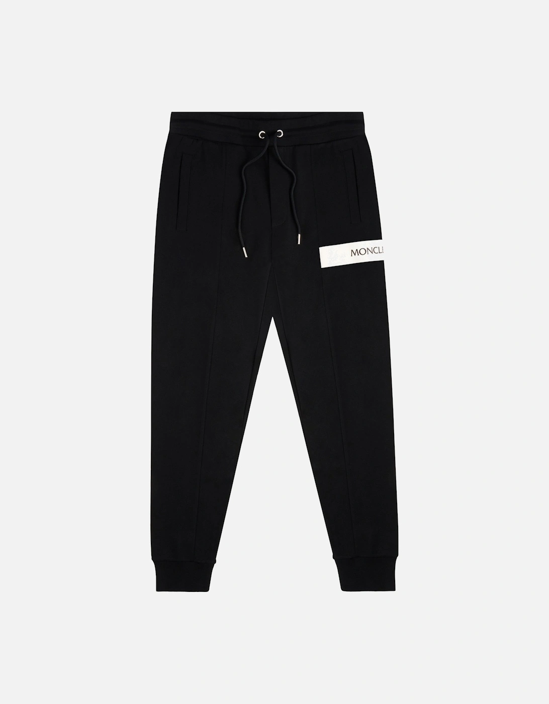 Cuffed Jersey Joggers Black, 6 of 5