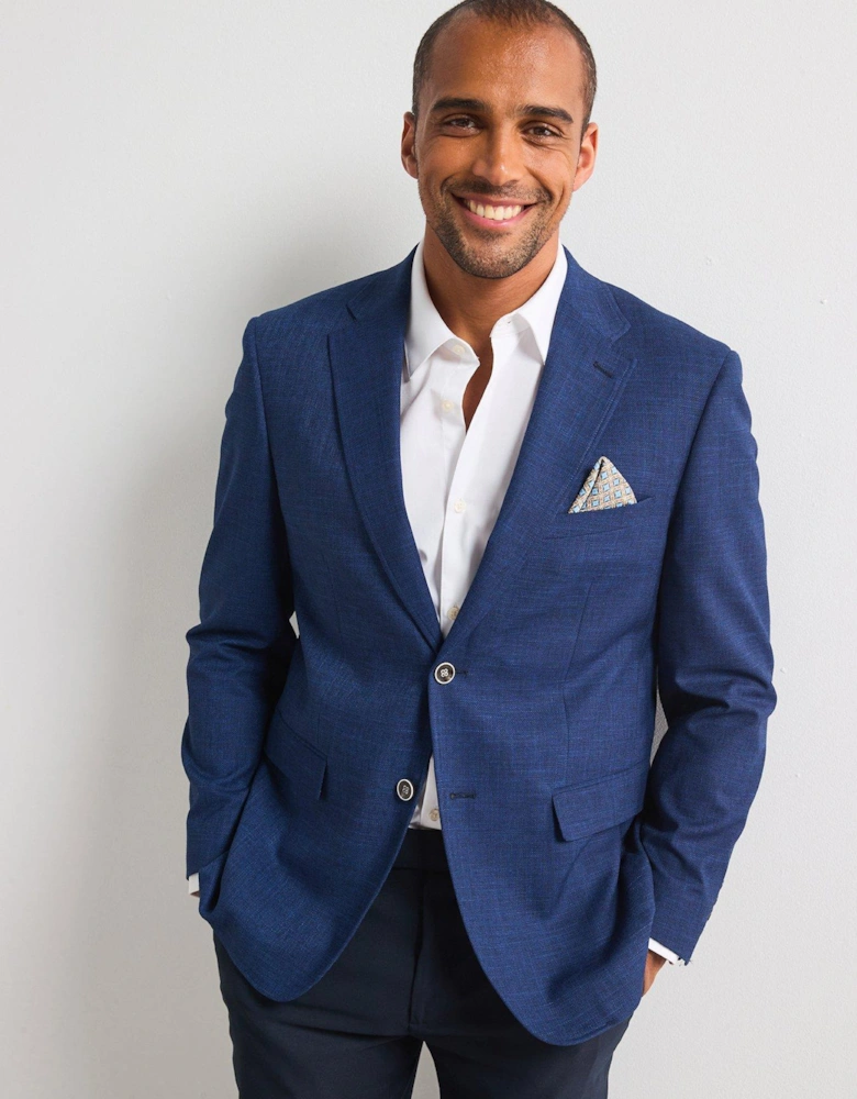 Jamie Tailored Fit Suit Jacket - Navy