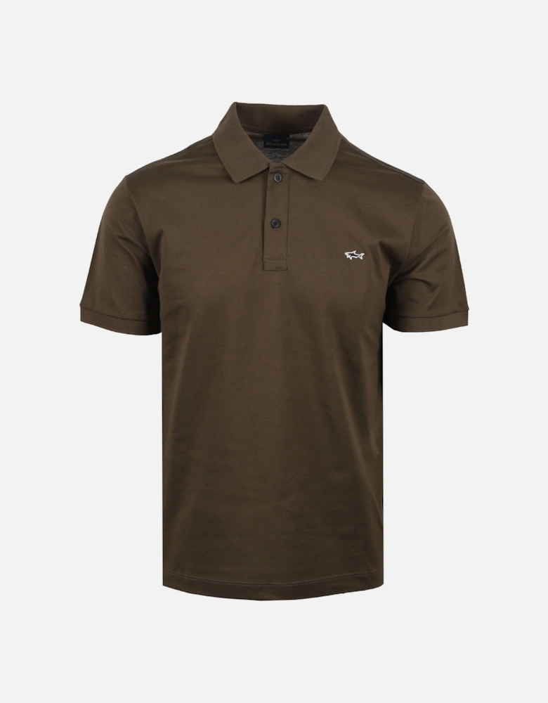 Paul And Shark Plain Polo Khaki