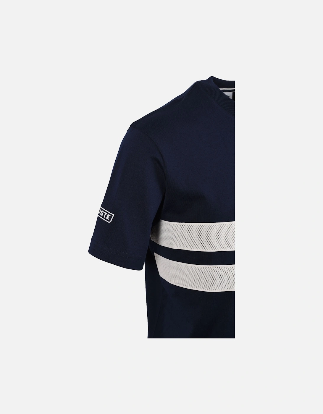 Stripe T-shirt Navy Blue