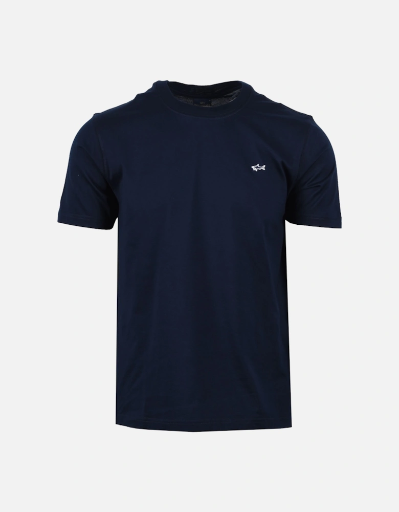 Paul And Shark Badged T-shirt Navy