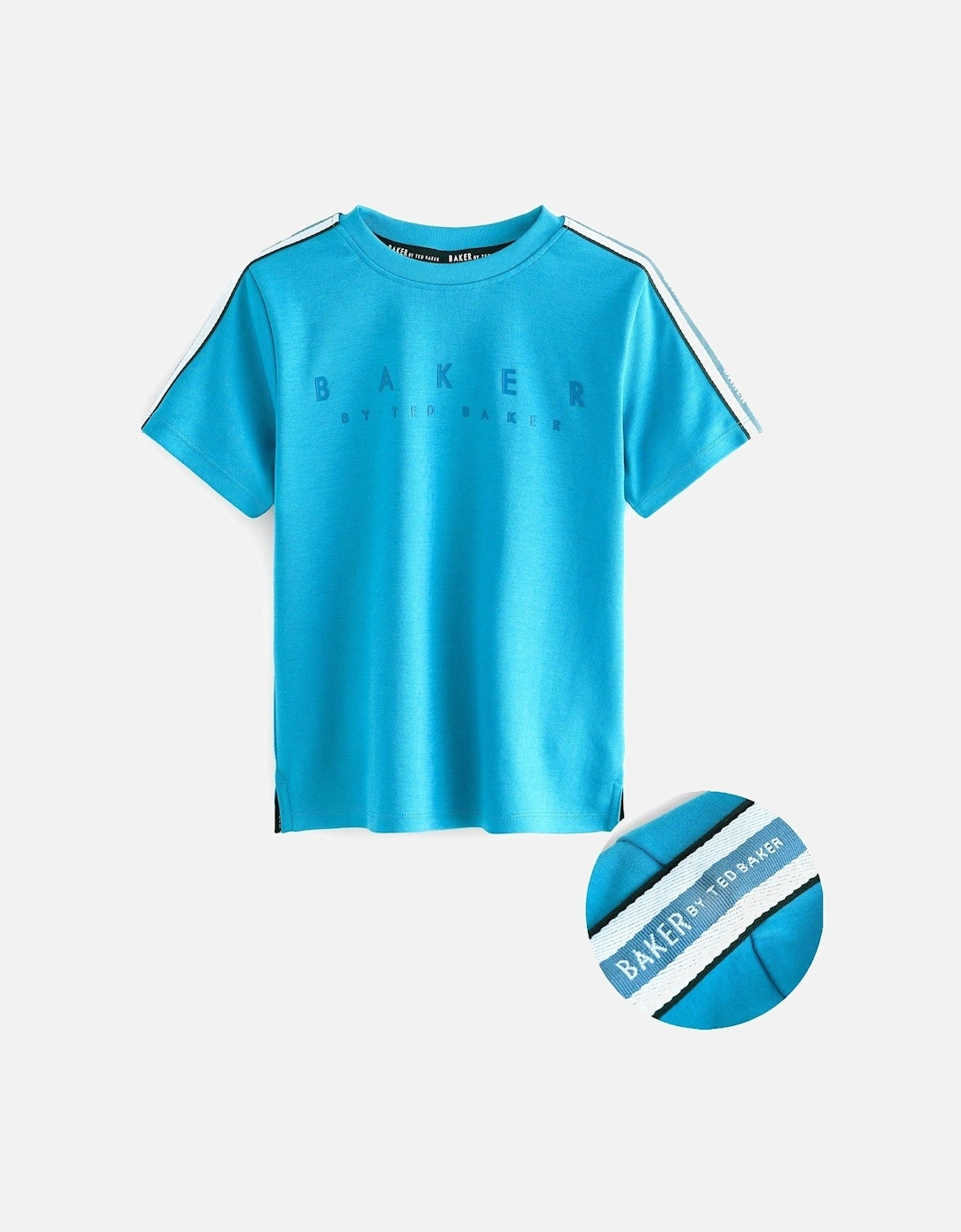 Logo Stripe T-Shirt - Blue, 2 of 1