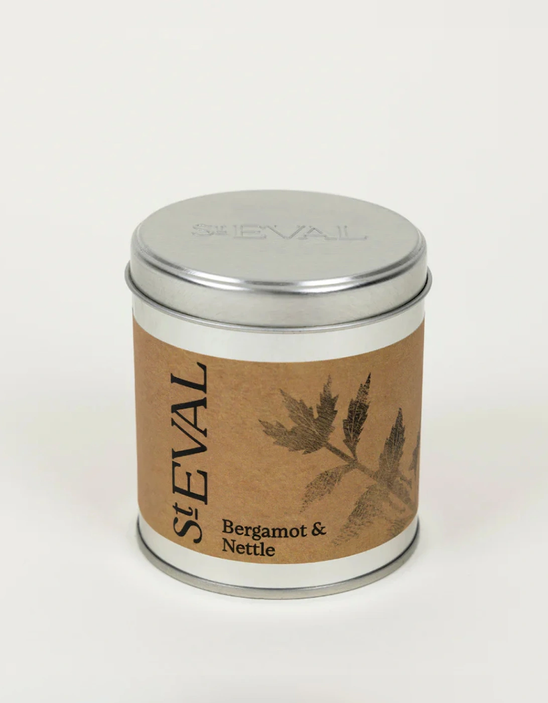 St Eval Bergamot & Nettle Scented Tin Candle