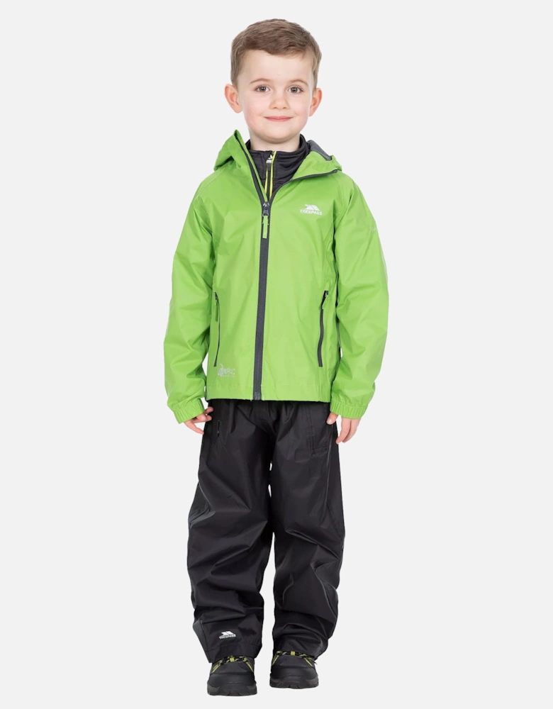 Childrens/Kids Qikpac Waterproof Packaway Jacket