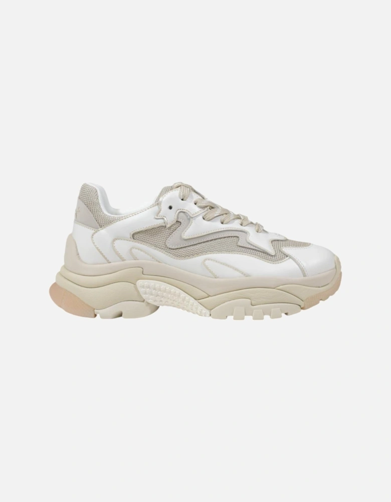 Leather and Rubber Sole Sneakers Women - White