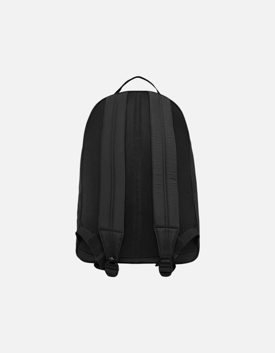 Plain Zip Fastening Rucksack with Zip Pockets Women - Black Bags