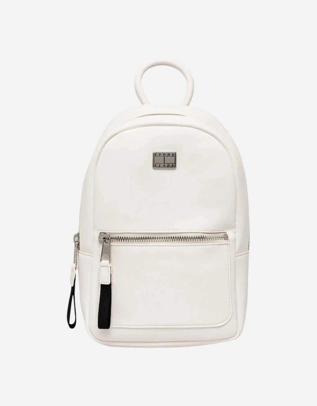 Plain Rucksack with Zip Pockets Women - White Bags, 4 of 3