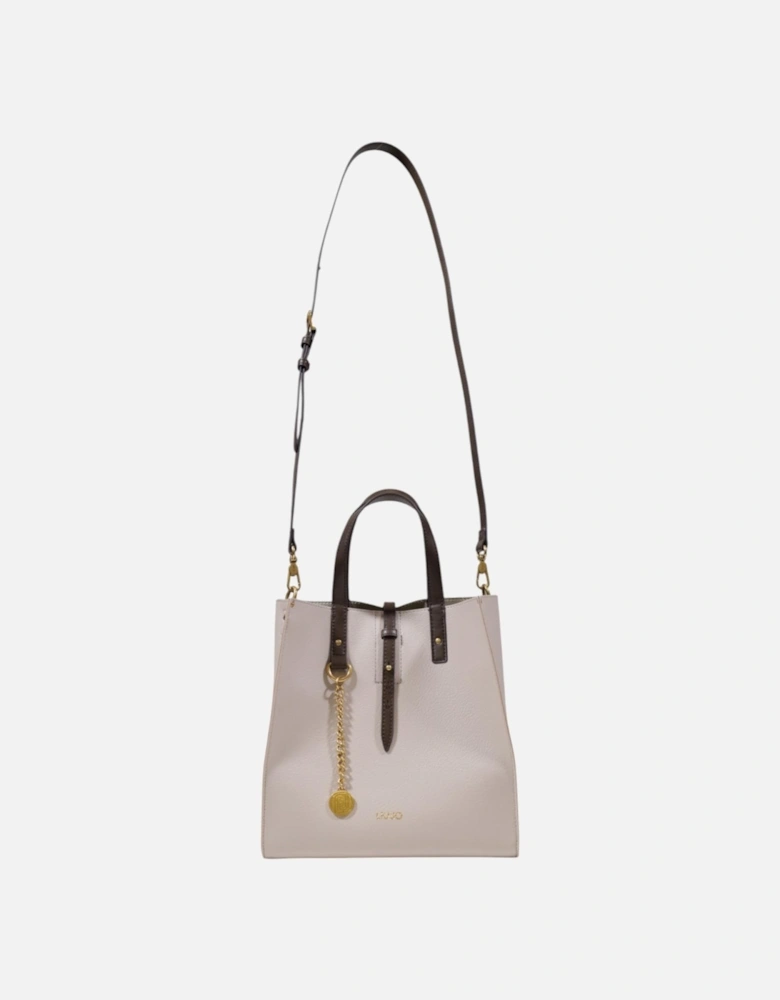 Handbag with Shoulder Strap Women - Beige Bags