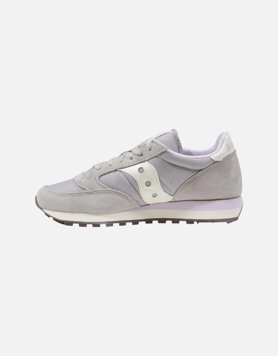 Leather Lace-Up Sneakers Women - Grey