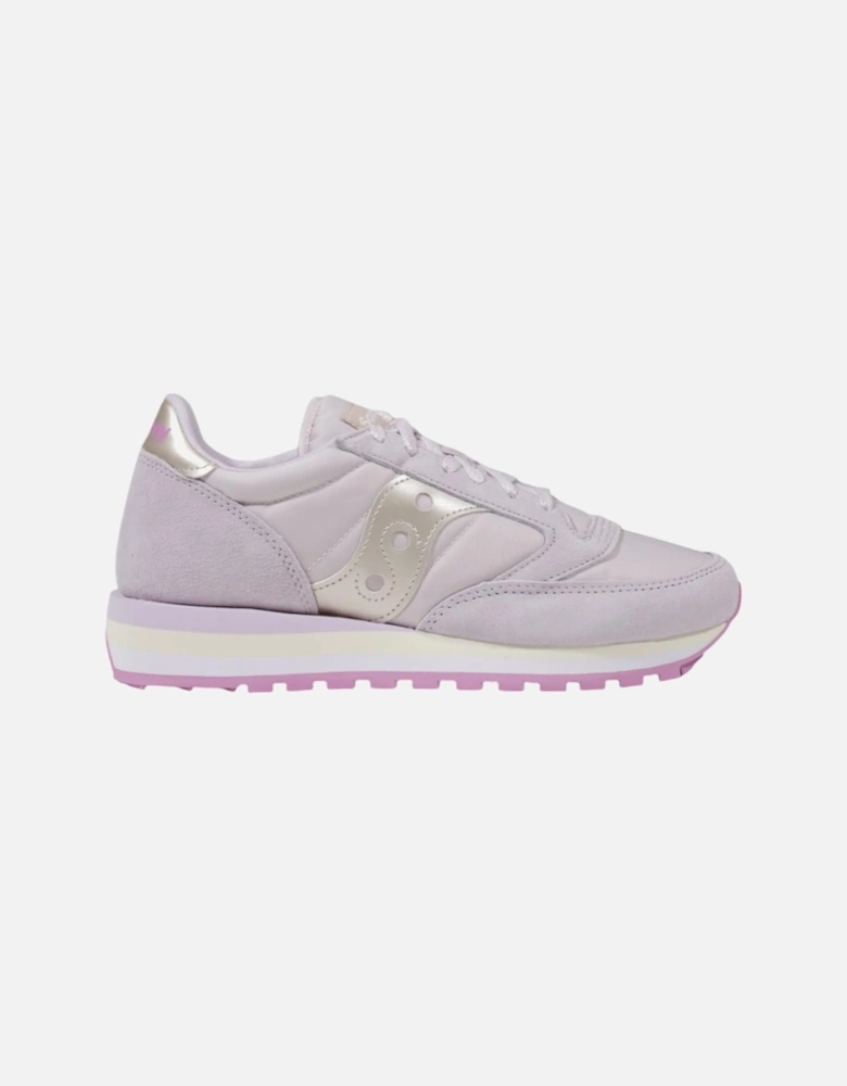 Leather Lace-Up Rubber Sole Sneakers Women - Pink