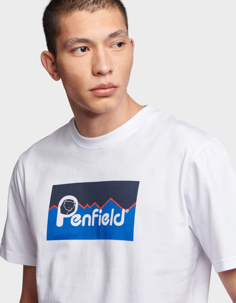 Original Large Logo T-Shirt - Bright  White