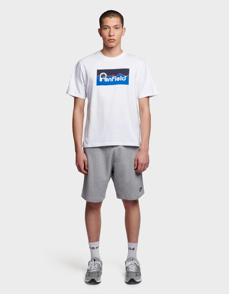 Original Large Logo T-Shirt - Bright  White