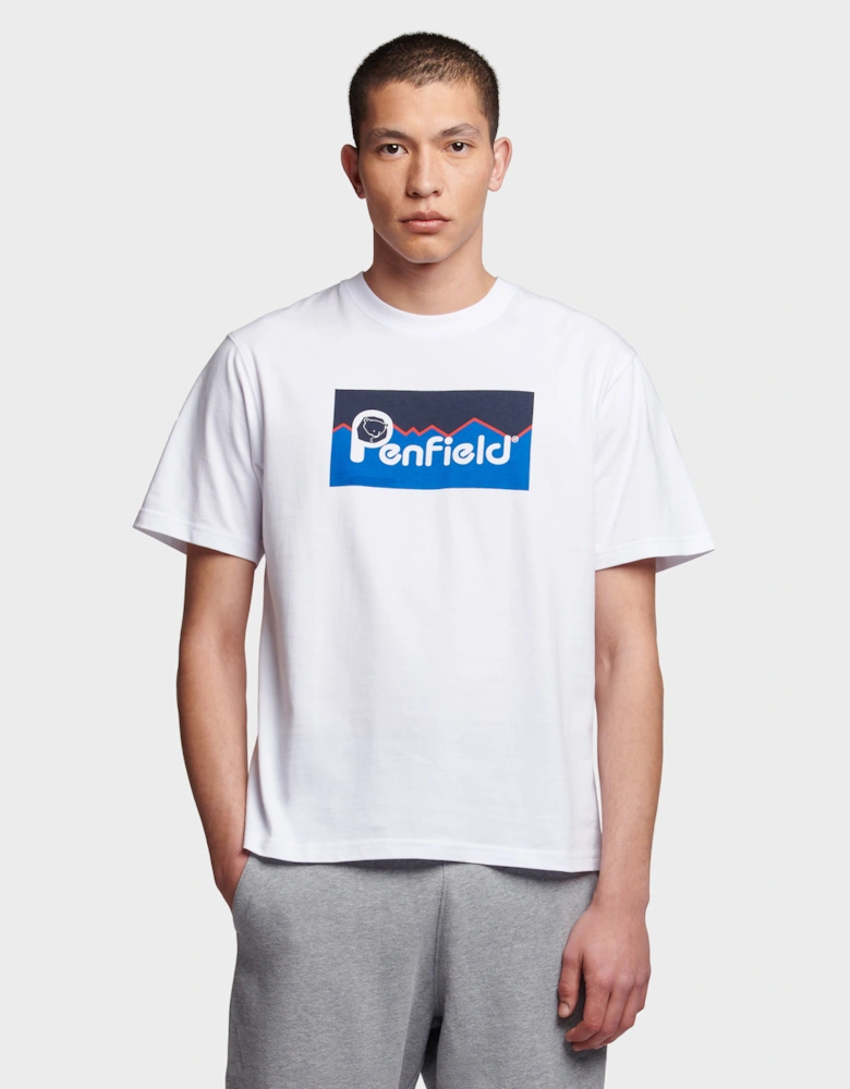 Original Large Logo T-Shirt - Bright  White