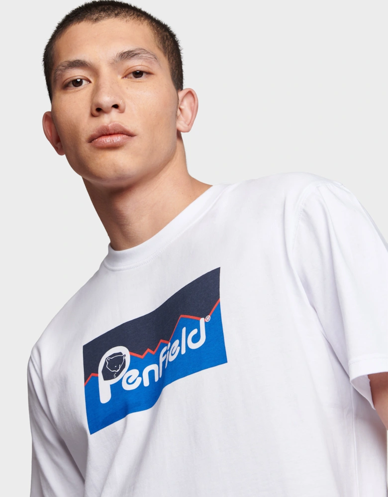 Original Large Logo T-Shirt - Bright  White