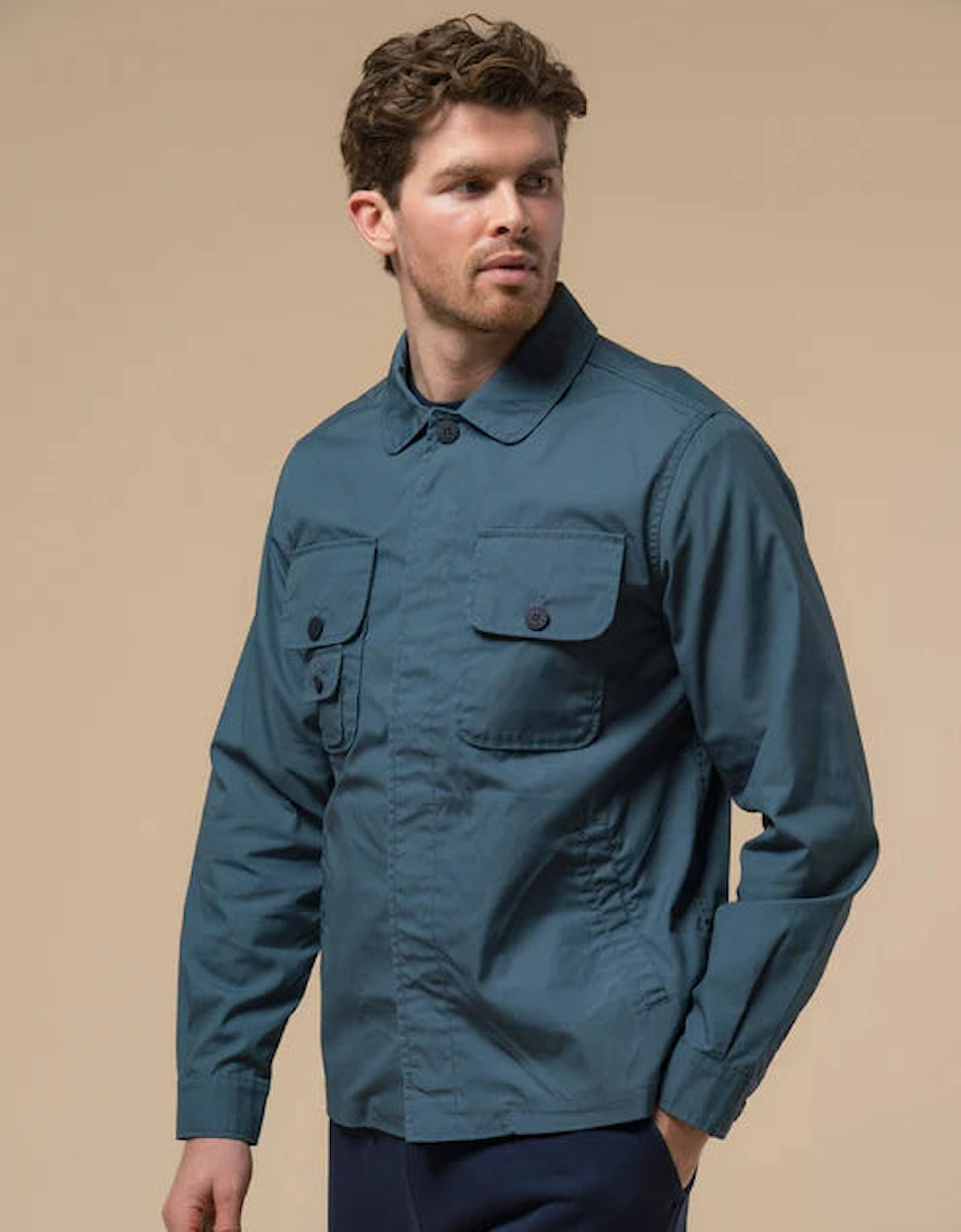 Quincy Overshirt Jacket - Blue Fusion, 8 of 7