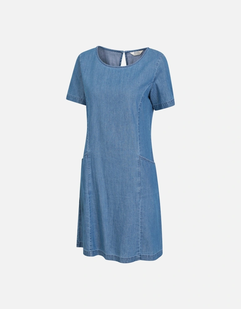 Womens/Ladies Flora Denim UV Protection Dress