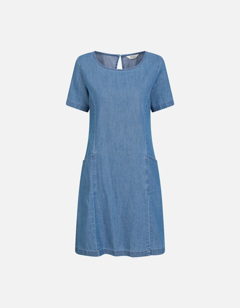 Womens/Ladies Flora Denim UV Protection Dress