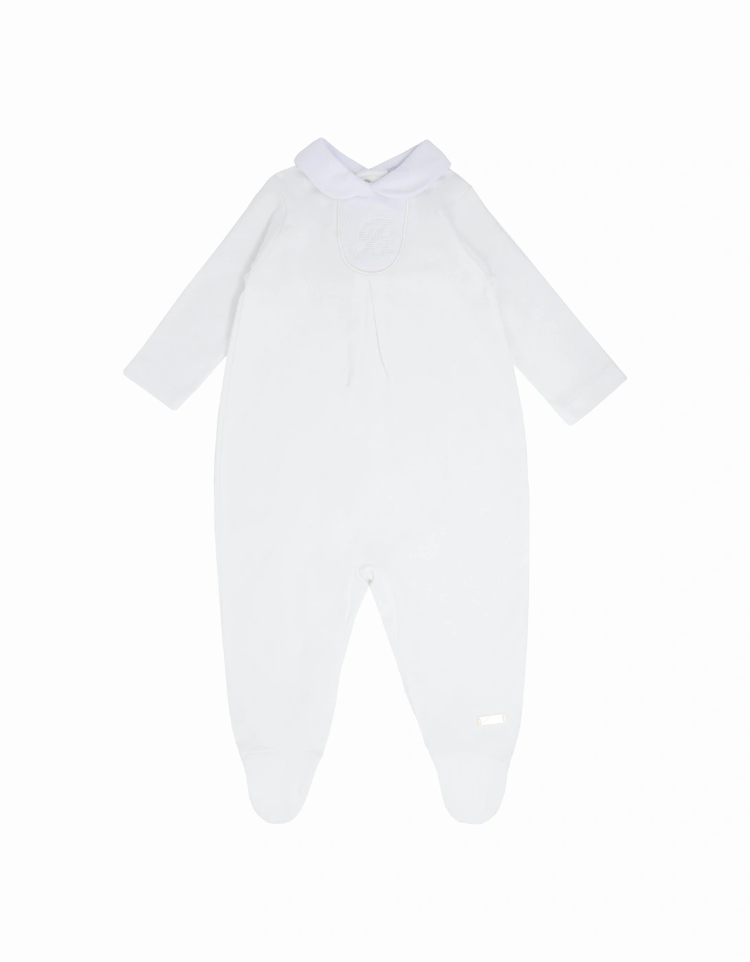 White Cotton Babygrow, 2 of 1